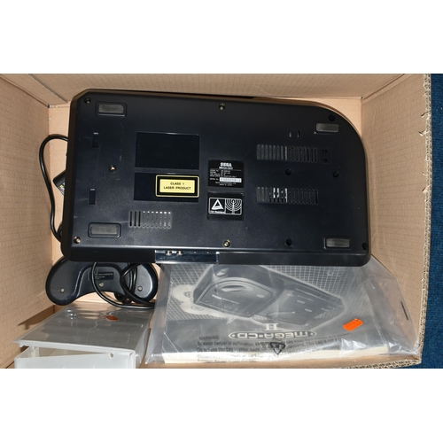 428 - SEGA MEGA DRIVE WITH MEGA CD ATTACHMENT, doesn't include power supplies or AV cables, both systems u... 