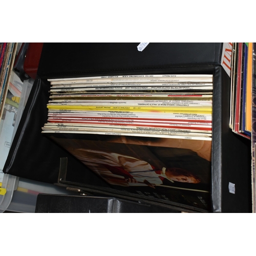 447 - ONE BOX AND SIX CASES OF VARIOUS LPs to include a case of assorted Christmas compilations to include... 