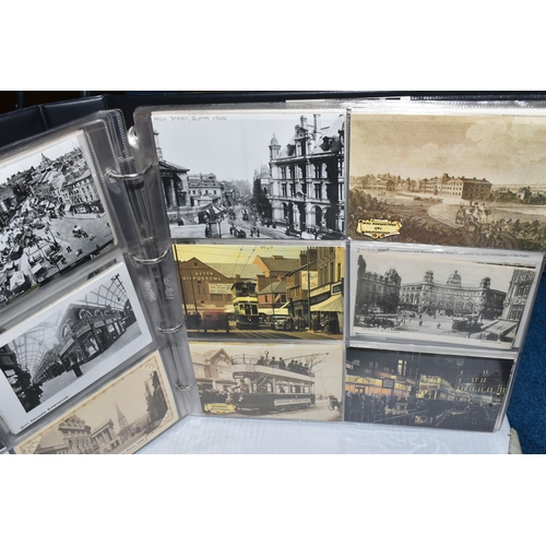 467 - ONE ALBUM OF POSTCARDS containing approximately 304 early and mid-20th century Postcards of landmark... 