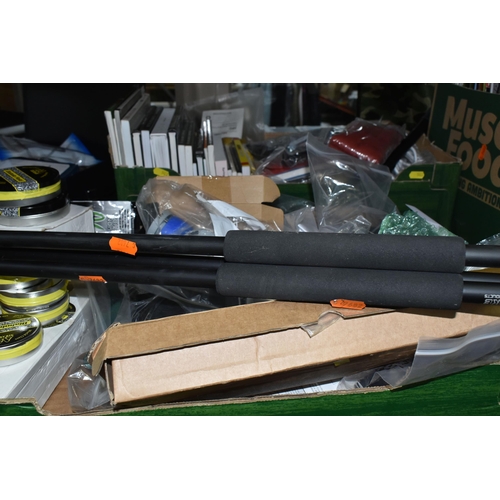 503 - FOUR BOXES AND LOOSE SHOOTING SUPPLIES to include a box of Shooting and Conservation magazines, two ... 