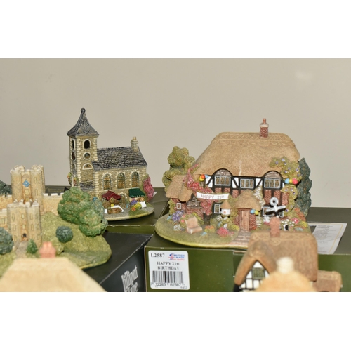 512 - A COLLECTION OF TWENTY-FOUR LILLIPUT LANE SCULPTURES, comprising of, Collectors Club, Woodmans Retre... 