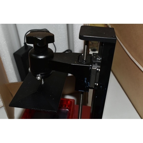 523 - AN ELEGOO MARS 2P 3D PRINTER, with box and instructions, together with an Elgoo Mercury Plus 2.0 was... 