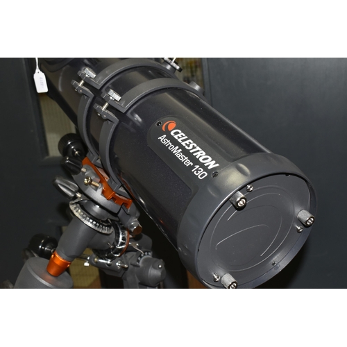 532 - A CELESTRON ASTROMASTER 130 EQ TELESCOPE, with adjustable tripod stand, model 31045, D=130mm F1=650m... 