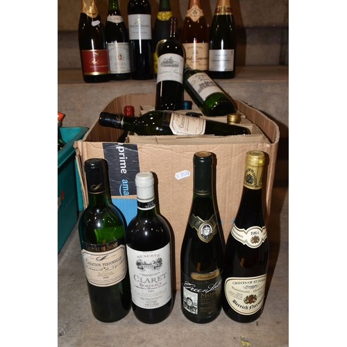 929 - CHAMPAGNE & WINE, One Box containing a collection of 20 Bottles comprising 1 x Laurent-Perrier Champ... 