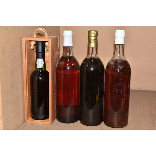 939 - FOUR BOTTLES OF OLD WINE comprising 1 x SAUTERNES shipped and bottled by Hedges & Butler 70cl, 1 x B... 