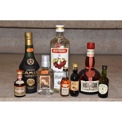 941 - ALCOHOL, A Collection of mixed Alcohol comprising 1 x Havana Club Silver Dry Rum, 1 x Asbach Uralt B... 