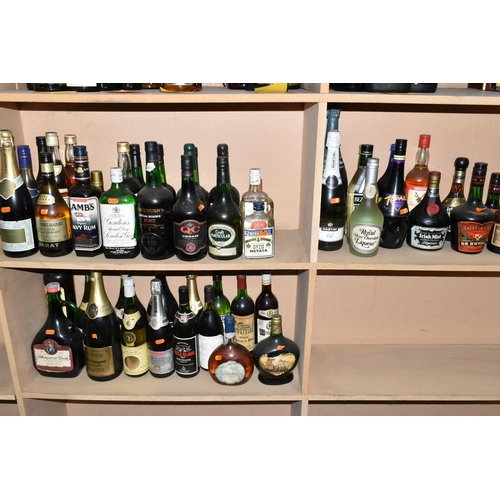 949 - ALCOHOL, A Collection of Old Alcohol comprising fifty assorted bottles of Wine, Spirit and Liqueurs ... 