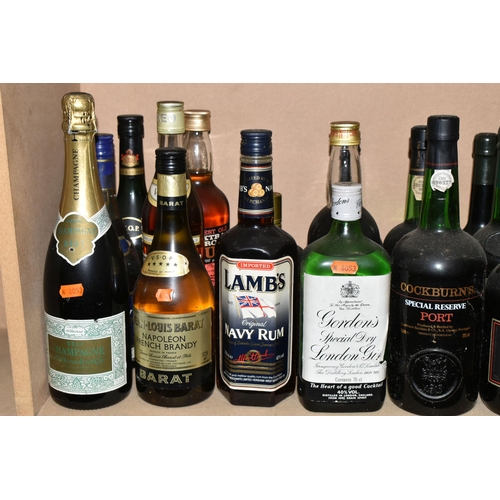 949 - ALCOHOL, A Collection of Old Alcohol comprising fifty assorted bottles of Wine, Spirit and Liqueurs ... 