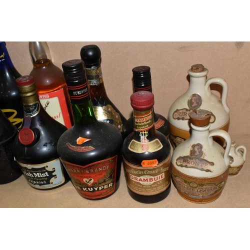 949 - ALCOHOL, A Collection of Old Alcohol comprising fifty assorted bottles of Wine, Spirit and Liqueurs ... 