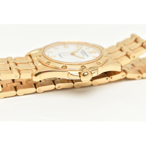 122 - A GENTS BOXED 'RAYOND WEIL' WRISTWATCH, quartz movement, round white dial signed 'Raymond Weil, Flam... 