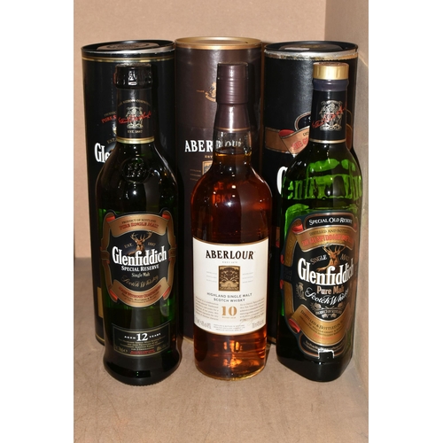 910 - WHISKY, Six Bottles of Single Malts & Blended Whisky comprising 1 x GLENFIDDICH SPECIAL OLD RESERVE ... 