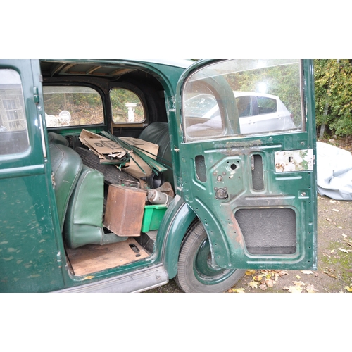 1003 - A 1948 ROVER P3-60 FOUR DOOR SALOON CAR IN GREEN with a 1595cc petrol engine, four speed manual gear... 