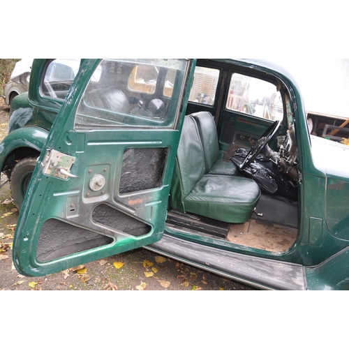 1003 - A 1948 ROVER P3-60 FOUR DOOR SALOON CAR IN GREEN with a 1595cc petrol engine, four speed manual gear... 