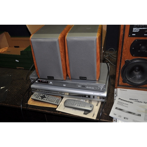 1055 - A COLLECTION OF TECHNICS, DENON, SONY AND BOWERS AND WILKINS COMPONENT HI FI EQUIPMENT  comprising o... 