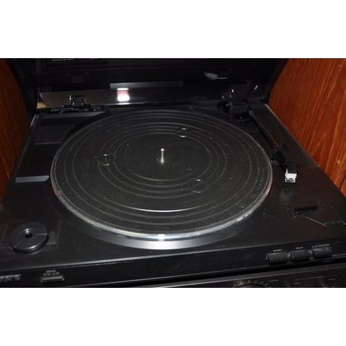 1055 - A COLLECTION OF TECHNICS, DENON, SONY AND BOWERS AND WILKINS COMPONENT HI FI EQUIPMENT  comprising o... 