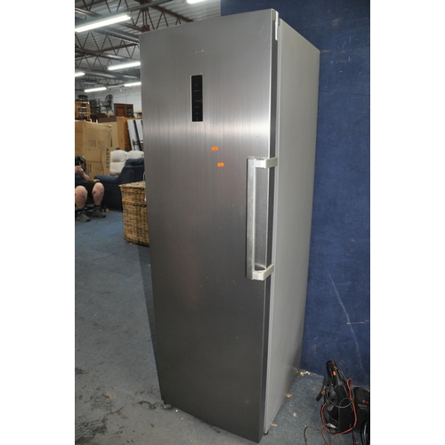 1059 - A KENWOOD KTF60X20 LARDER FREEZER, with ice maker, width 59cm depth 66cm height 186cm (PAT pass and ... 