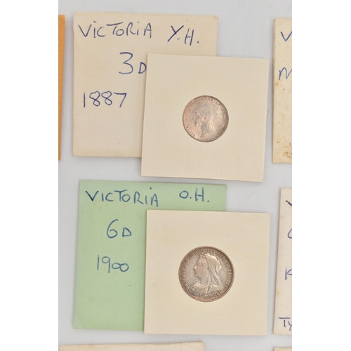 208 - A PARCEL OF MOSTLY QUEEN VICTORIA COINAGE, to include a Victoria 1890 Prooflike Shilling coin, 1890 ... 