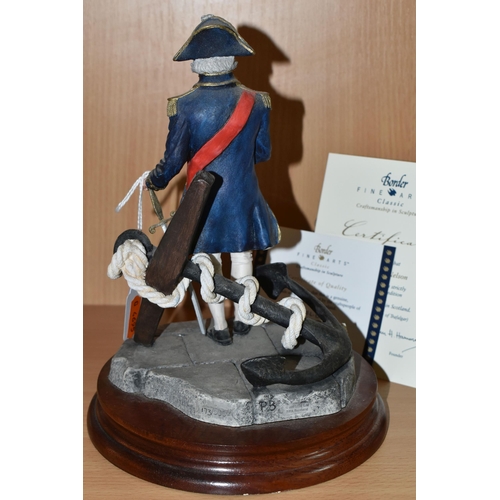 340 - A LIMITED EDITION BORDER FINE ARTS 'ADMIRAL LORD NELSON' FIGURE, B0969, commemorating the Battle of ... 