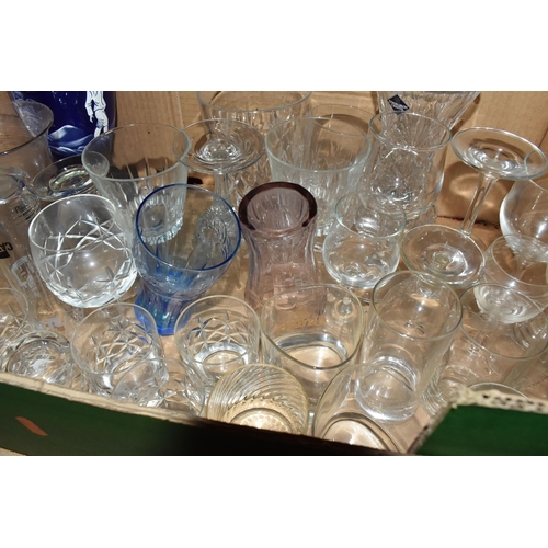 384 - FIVE BOXES AND LOOSE CERAMICS AND GLASSWARE to include a large quantity of Royal Worcester Classic P... 