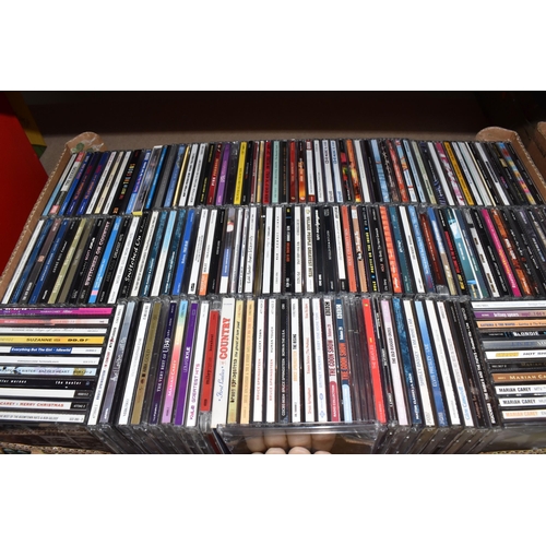 409 - THREE BOXES AND LOOSE CDS, TAPES AND LPS to include approximately one hundred and fifty CDs to inclu... 