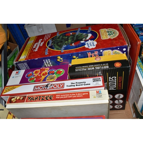 441 - FOUR BOXES AND LOOSE TOYS AND GAMES, to include a boxed Nickelodeon Teenage Mutant Ninja Turtles Sec... 