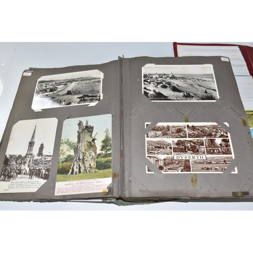 445 - TWO ALBUMS OF POSTCARDS to include one album comprising approximately two-hundred early twentieth ce... 