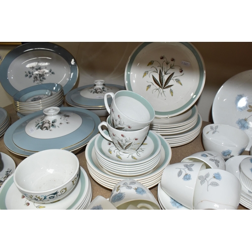 488 - A COLLECTION OF DINNERWARE, to include Royal Doulton 'Rose Elegans' T.C 1010 dinnerware comprising t... 