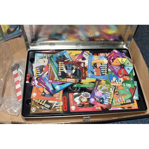 507 - ONE BOX AND ONE TRAY OF COLLECTIBLE WHERE'S WALLY MAGAZINES AND JACKIE CHAN COLLECTORS CARDS to incl... 