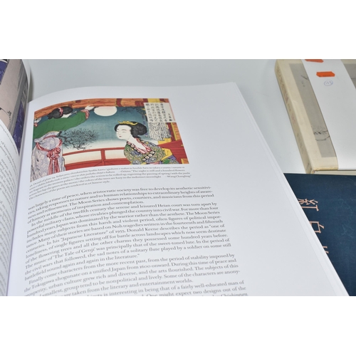 510 - FOUR BOOKS ABOUT JAPANESE ART, comprising 'Yoshitoshi One Hundred Aspects of the Moon' by John Steve... 