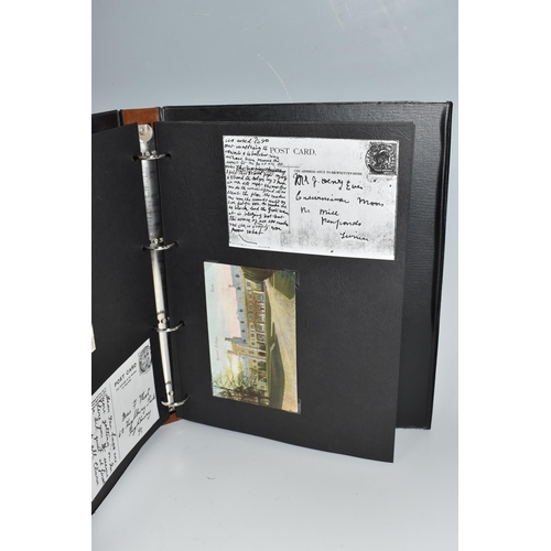 512 - FOUR ALBUMS OF POSTCARDS containing approximately 180 miscellaneous Postcards dating from the early ... 