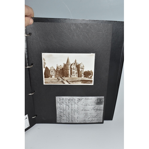 512 - FOUR ALBUMS OF POSTCARDS containing approximately 180 miscellaneous Postcards dating from the early ... 