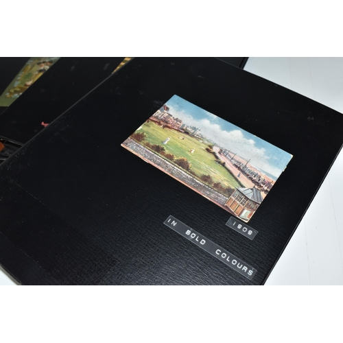 512 - FOUR ALBUMS OF POSTCARDS containing approximately 180 miscellaneous Postcards dating from the early ... 