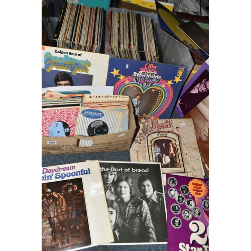 525 - THREE BOXES OF RECORDS, to include approximately one hundred and twenty LPs including classical and ... 