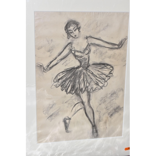 542 - ATTRIBUTED TO WALLY CZOBELOVA (SLOVAKIA 20TH CENTURY) FOUR BALLET STUDIES, the first depicts a femal... 