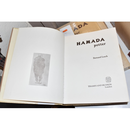 574 - TWO EDITIONS OF HAMADA: POTTER by Bernard Leach, one edition is a 1st 200 Review Copy, 1st Edition 1... 