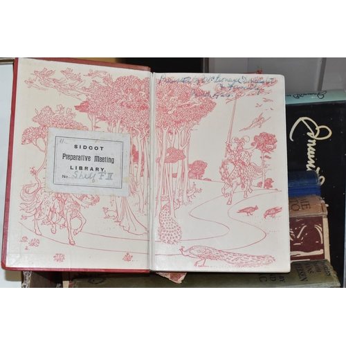 578 - SIX BOOKS OF FAIRY TALES / CHILDREN'S STORIES  comprising The Red Romance Book edited by Andrew Lang... 