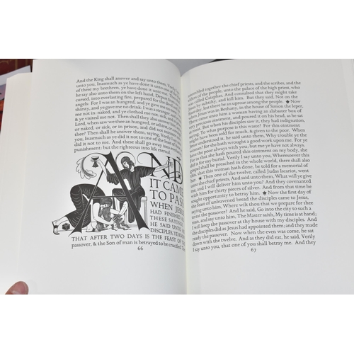 580 - THE FOLIO SOCIETY, The Four Gospels Preceded By A Personal Reminiscence By Robert Gibbings Proprieto... 