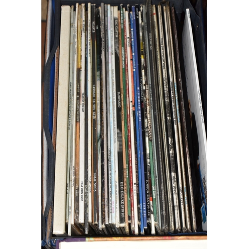 593 - LP RECORDS, DVDS, CDS AND VHS TAPES ETC, LP records include seven Steely Dan records, Eric Clapton, ... 