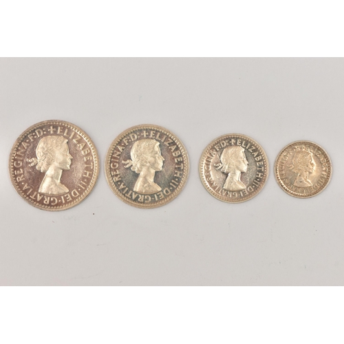 197 - A QUEEN ELIZABETH II MAUNDY COIN SET 1958 4d-1d