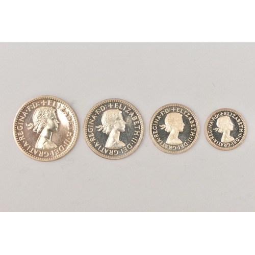 198 - A QUEEN ELIZABETH II MAUNDY COIN SET 1960 4d-1d