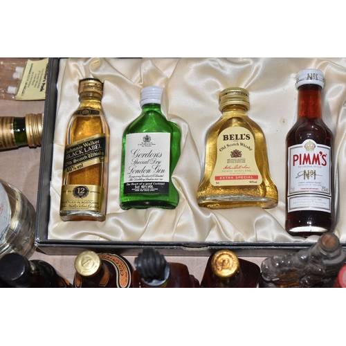 927 - ALCOHOL, Three Boxes containing 35 bottles of Wine, Whisky, Brandy, Rum, Liqueurs and other Spirits ... 