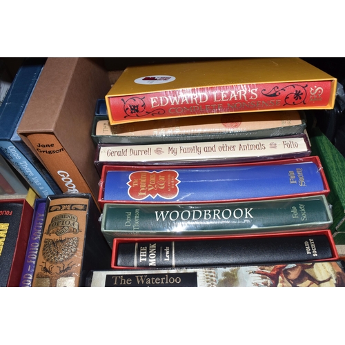 415 - THE FOLIO SOCIETY, Twenty-one miscellaneous titles in hardback format comprising, Theroux; Paul, The... 