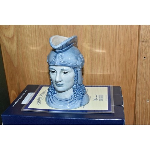 424 - TWELVE ROYAL DOULTON CHARACTER JUGS, with a London/Great Britain theme, comprising a boxed 'Great Br... 