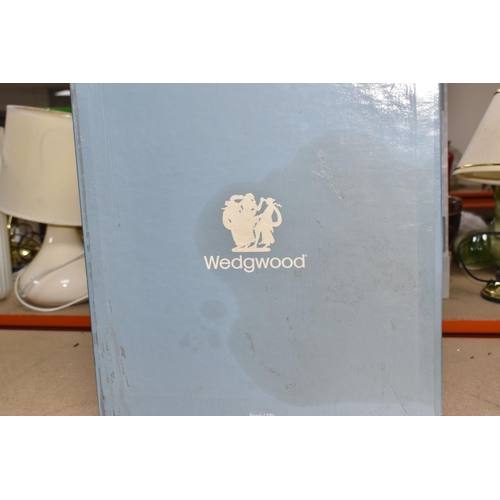 433 - LARGE WEDGWOOD VASE 'AVEBURY', Wedgwood spiral vase height 30cm, the pattern shows multi coloured fl... 