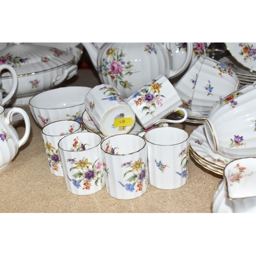 438 - NINETY SIX PIECE ROYAL WORCESTER DINNERWARE SET, 'Roanoke',  Z2827, comprising of, one oval meat pla... 