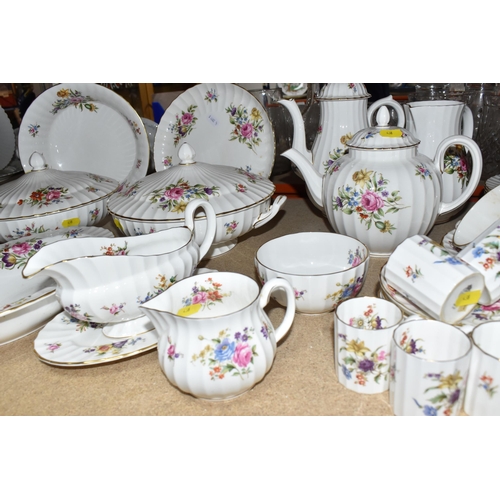 438 - NINETY SIX PIECE ROYAL WORCESTER DINNERWARE SET, 'Roanoke',  Z2827, comprising of, one oval meat pla... 
