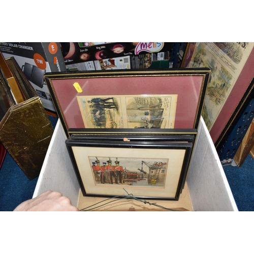 443 - FOURTEEN 19TH CENTURY ILLUSTRATIONS DEPICTING MILITARY LIFE AND UNIFORM, to include a Illustrated Lo... 