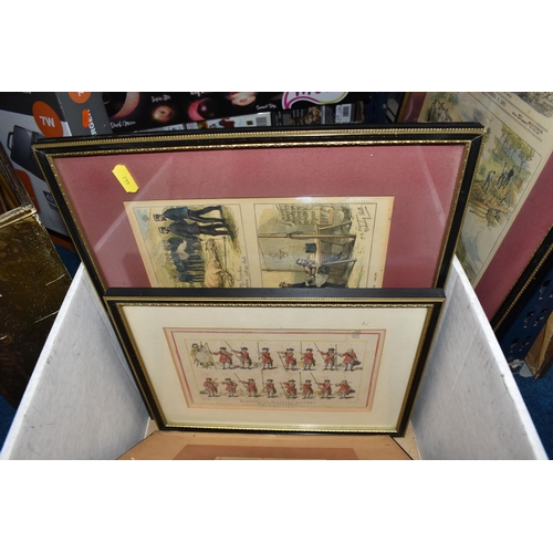 443 - FOURTEEN 19TH CENTURY ILLUSTRATIONS DEPICTING MILITARY LIFE AND UNIFORM, to include a Illustrated Lo... 