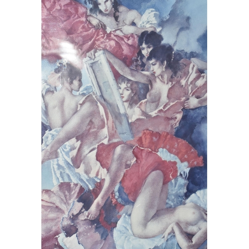 447 - WILLIAM RUSSELL FLINT (1880-1969) TWO SIGNED LIMITED EDITION PRINTS, comprising 'A Question of Attri... 