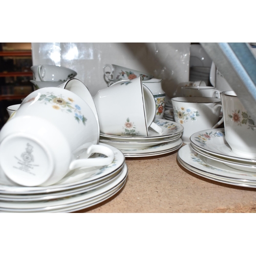 451 - A LARGE GROUP OF ROYAL DOULTON TEA AND COFFEE WARES AND CONTINENTAL TEA WARES comprising a group of ... 